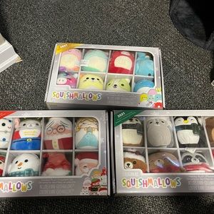 2021 Christmas Squishmallow ornament 3 set